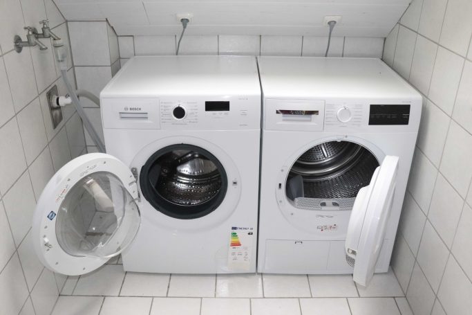 Abstellraum Waschmaschine, Wäschetrockner